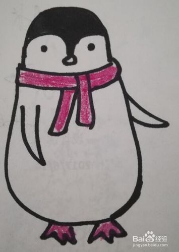 小企鹅的画法 小企鹅的简笔画