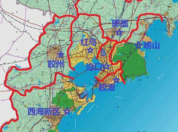 青岛2020行政区划调整 青岛新区划九区七市 未来青岛能超过天津吗