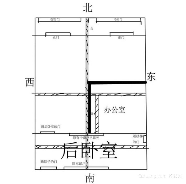 坐南朝北房子风水化解